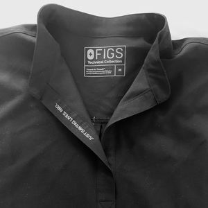 🖤Figs Rafaela Mandarin Collar Scrub Top🖤